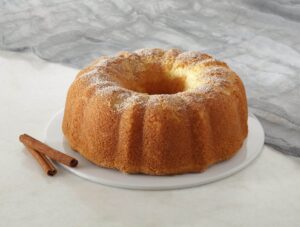 bolo de iogurte com canela