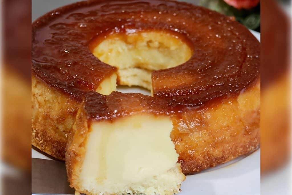 bolo de queijadinha