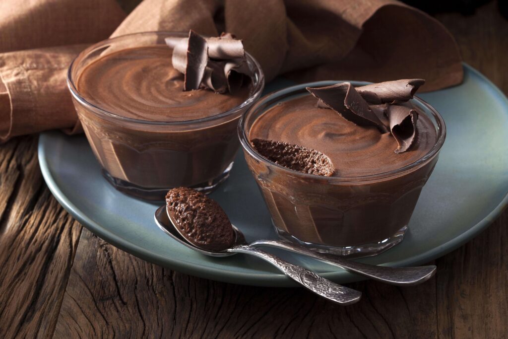 Mousse de Chocolate Amargo