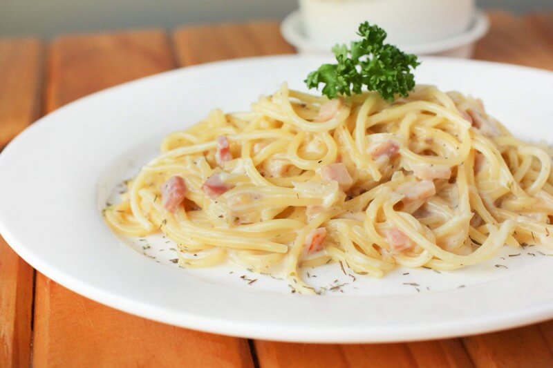 Spaghetti à Carbonara