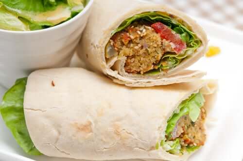 Wrap de Falafel